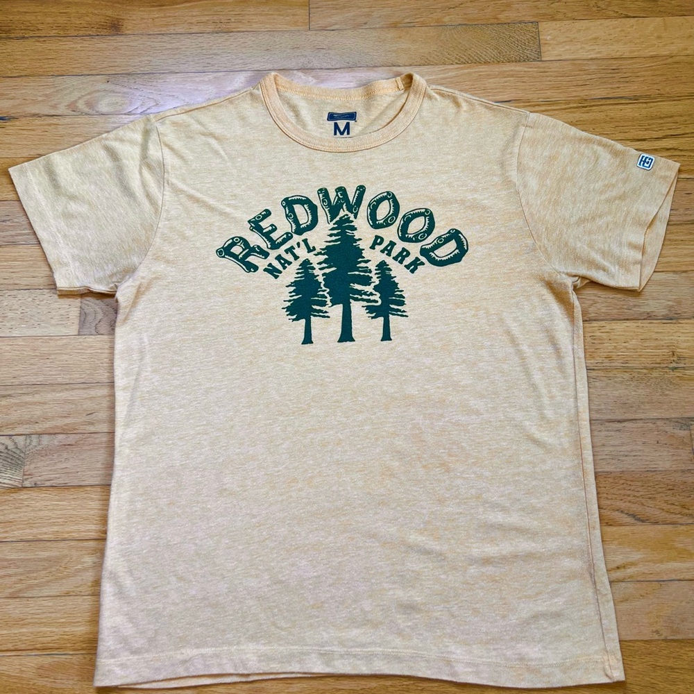Tailgate Redwood National Park Tan T-Shirt - M